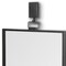 Homeroots Rectangular Black Metal Frame Wall Mirror 376410 - alternate 6